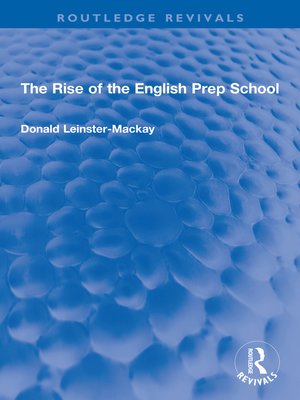 cover image of The Rise of the English Prep School